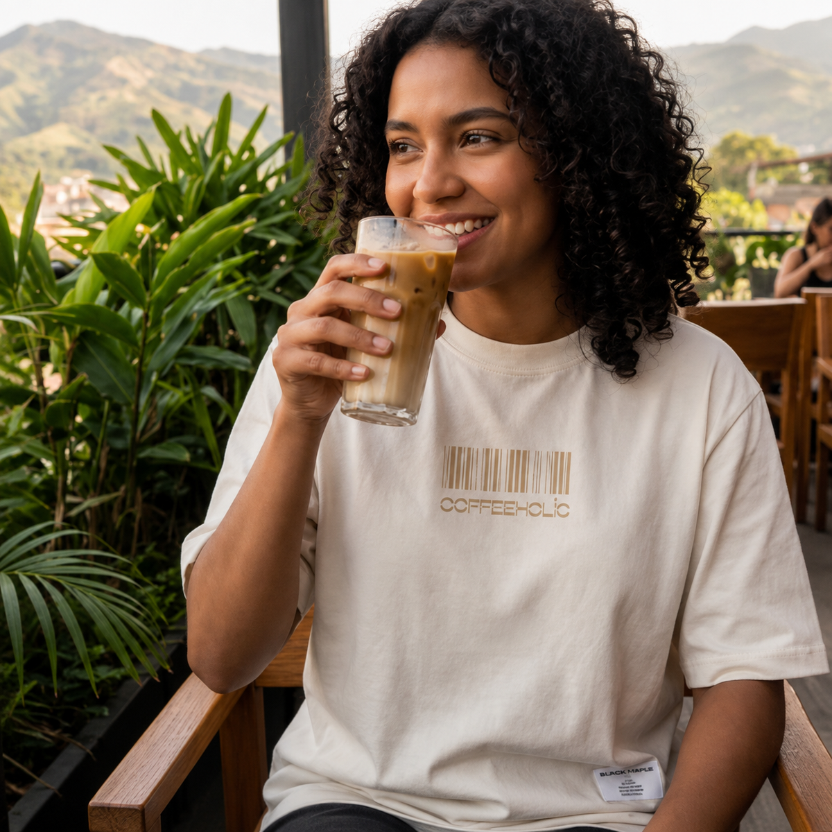 Coffeeholic Boxy Fit