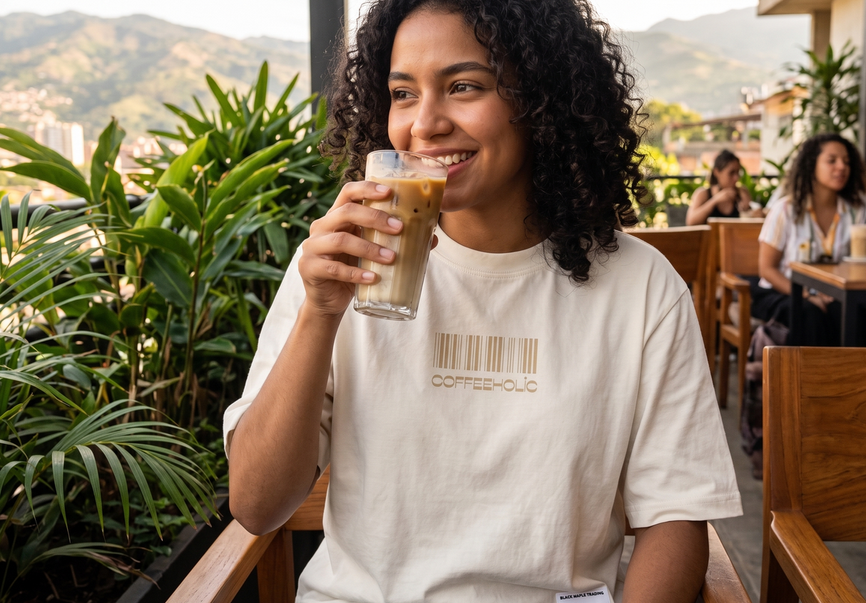 Coffeeholic Boxy Fit