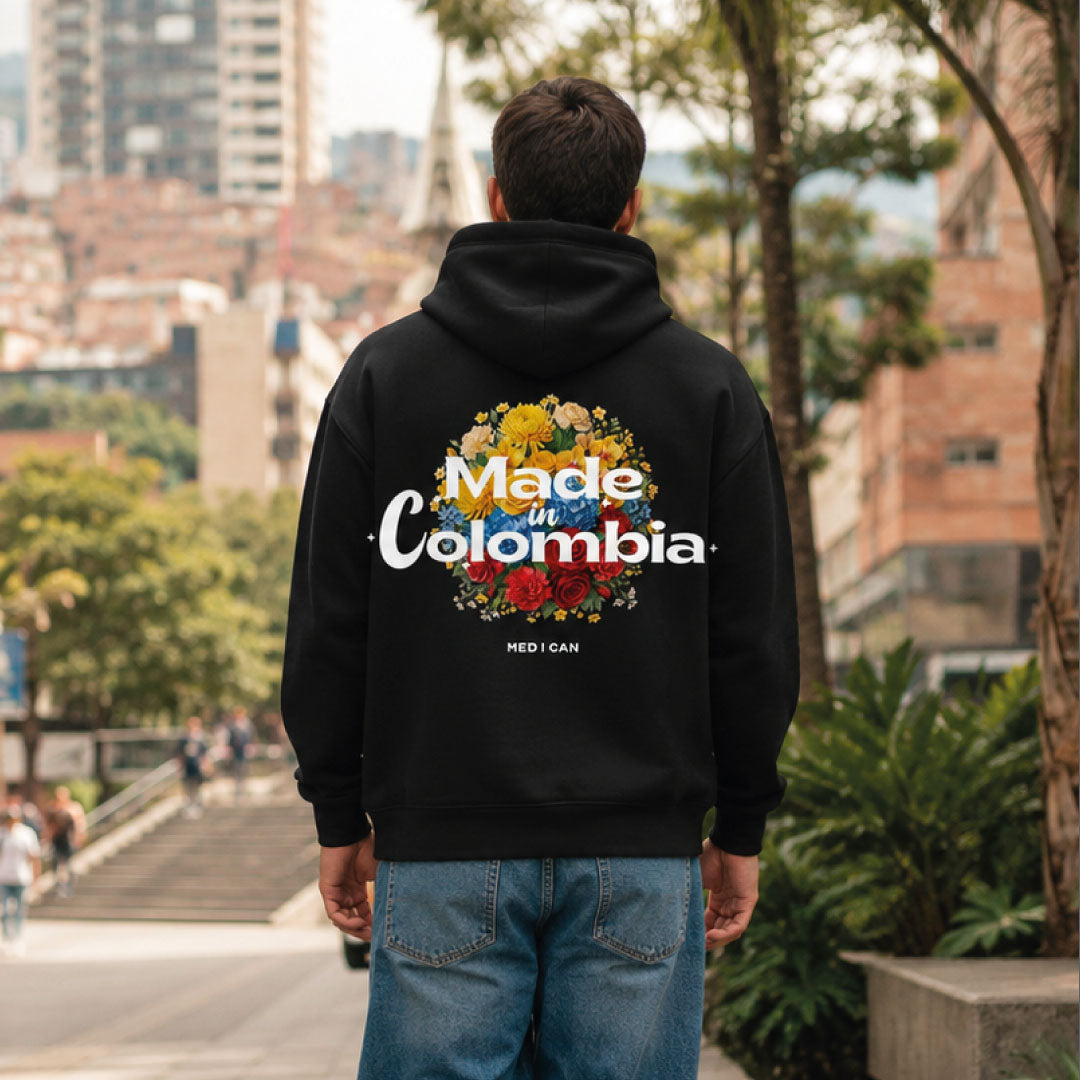 Floreciendo Desde Colombia Hoodie