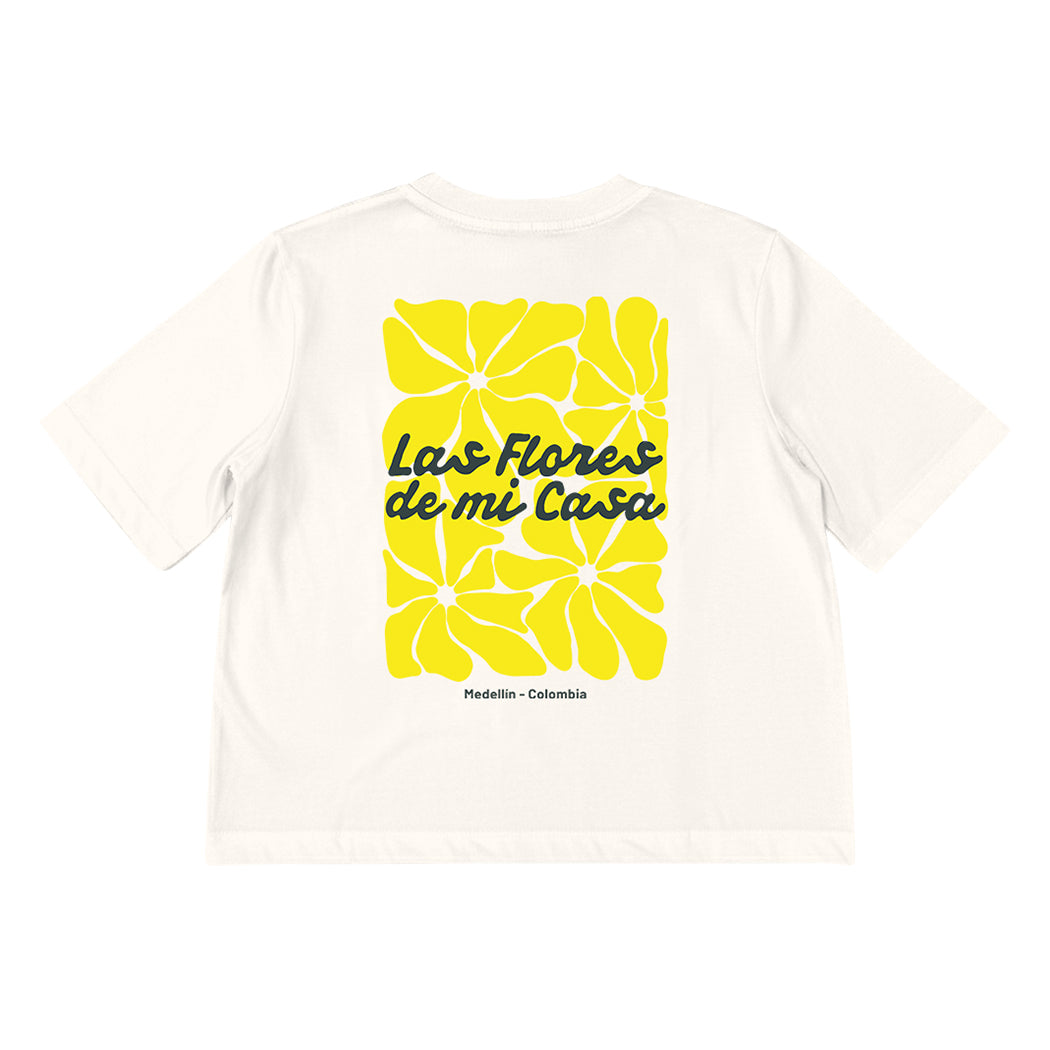 Las flores de mi casa Boxy Fit