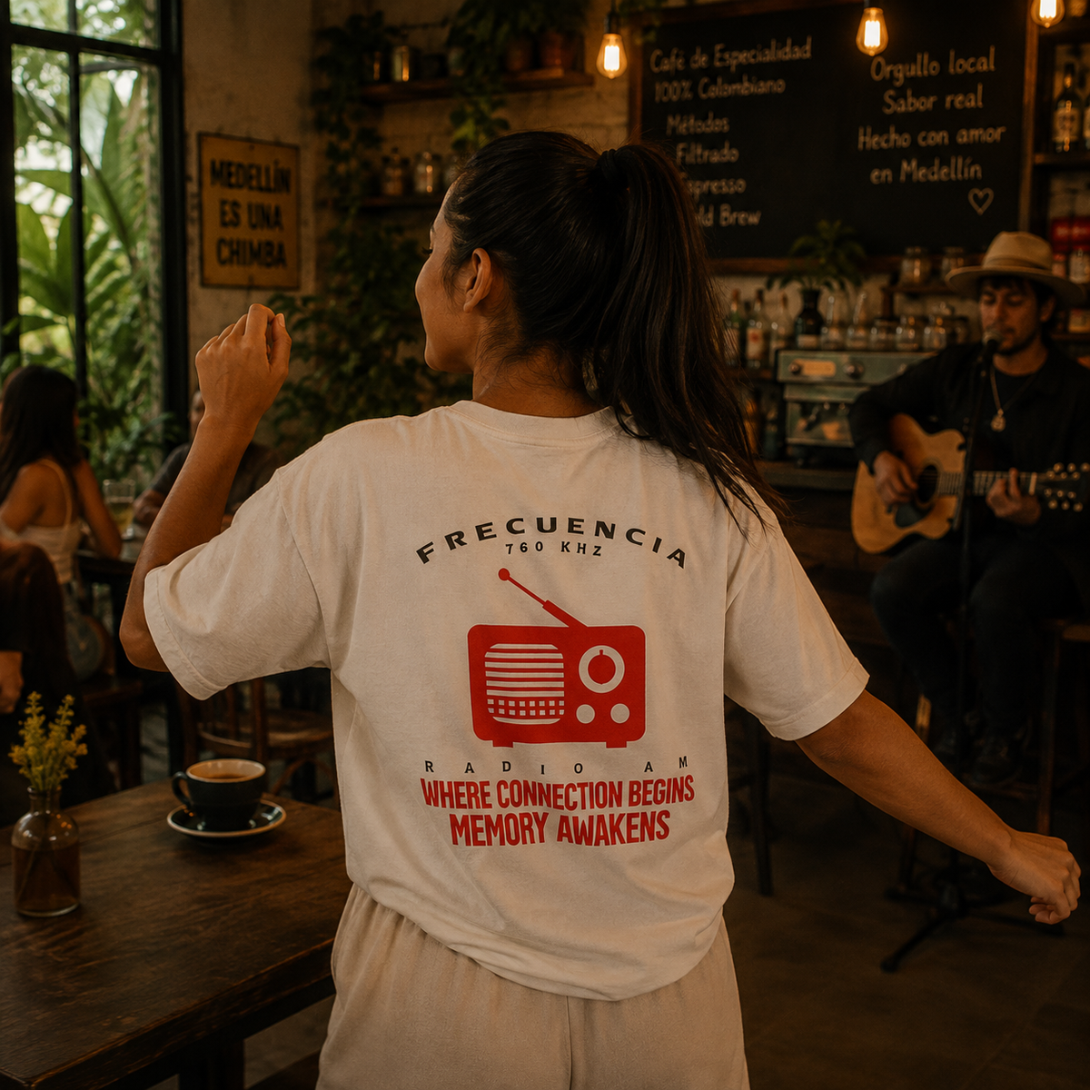 Memoria en Sintonía Boxy Fit