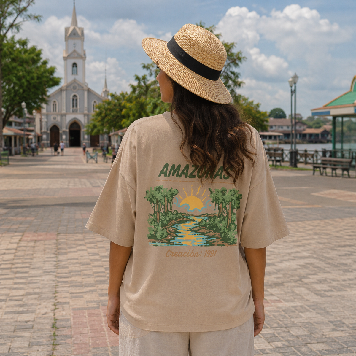 Región de pulso verde Premium Oversized