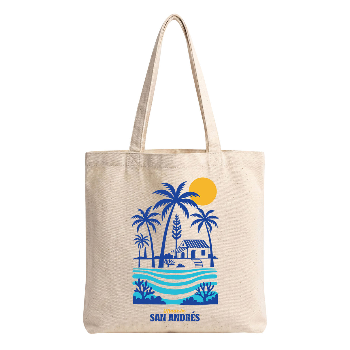 Azul Isleño Totebag