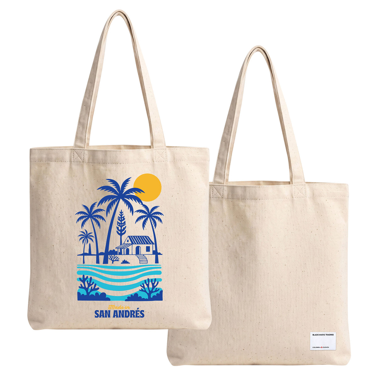 Azul Isleño Totebag