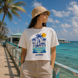 Azul Isleño Boxy Fit