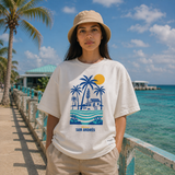 Azul Isleño Premium Oversized