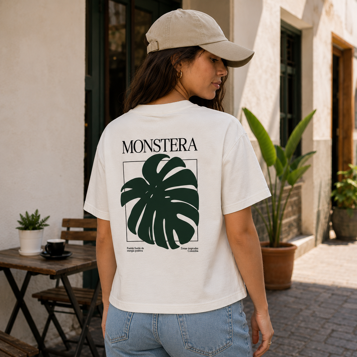 Energía Monstera Boxy Fit