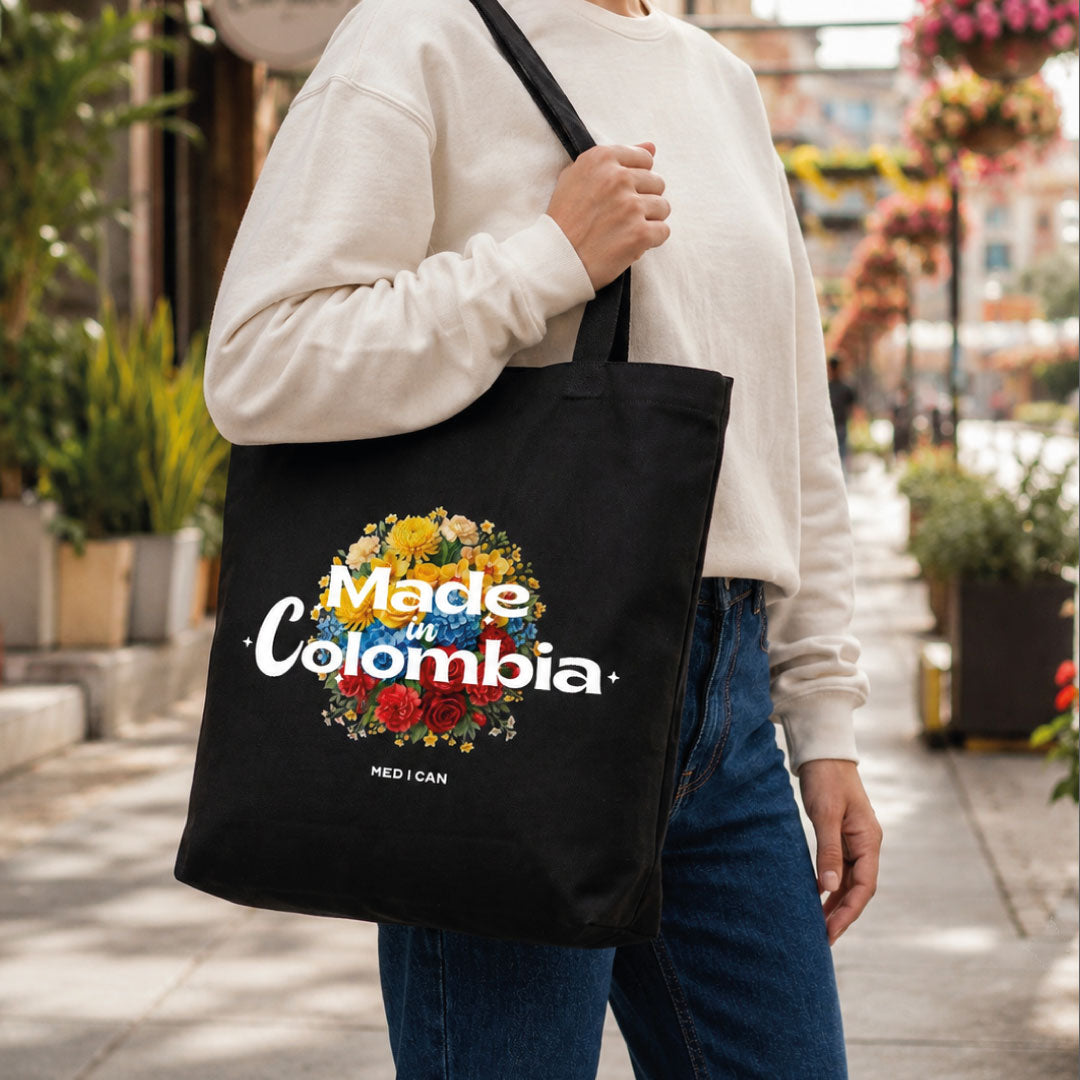 Floreciendo Desde Colombia Totebag
