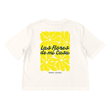 Las flores de mi casa Boxy Fit