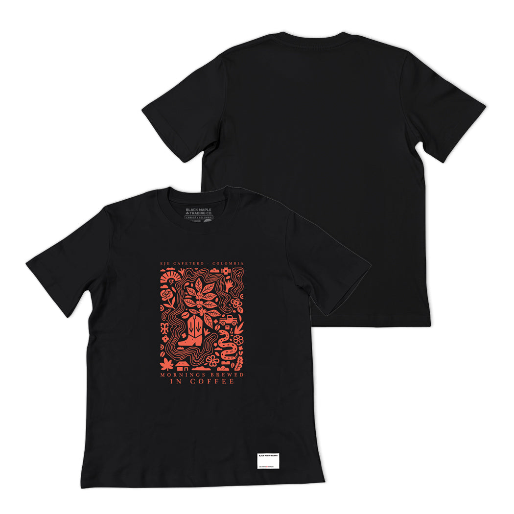 Mornings Brewed In Coffee Premium Oversized