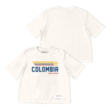 Pasión Retro del Fútbol Colombiano Boxy Fit