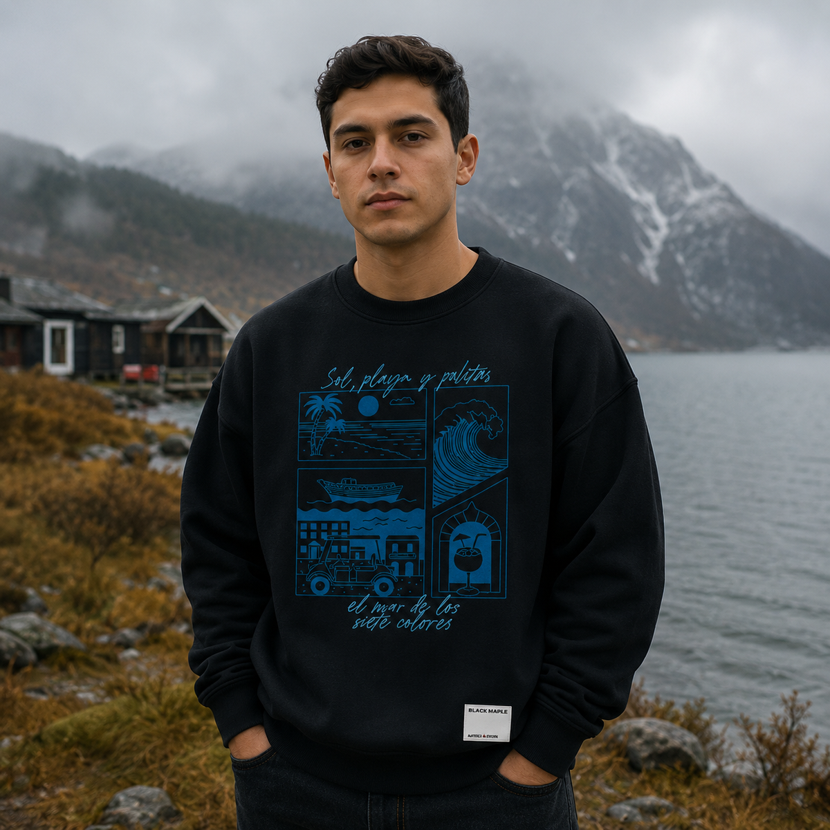 Sol, playa y politas Pullover