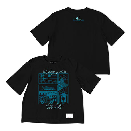 Sol, playa y politas Boxy Fit