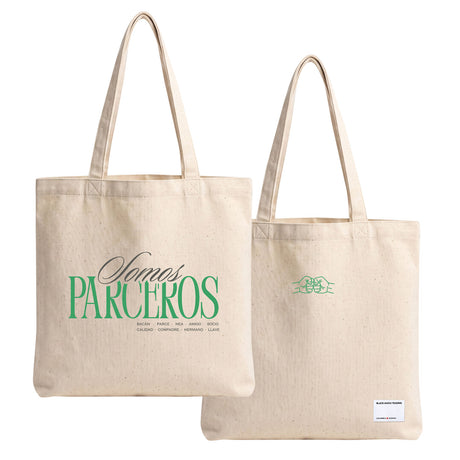 Somos Parceros Black Logo Totebag